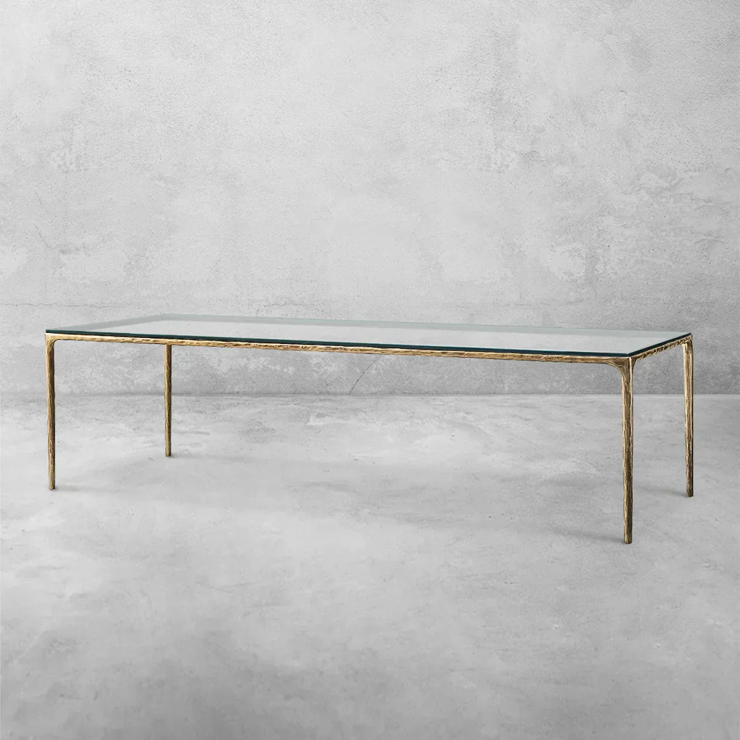 Thomson Glass Rectangular Dining Table