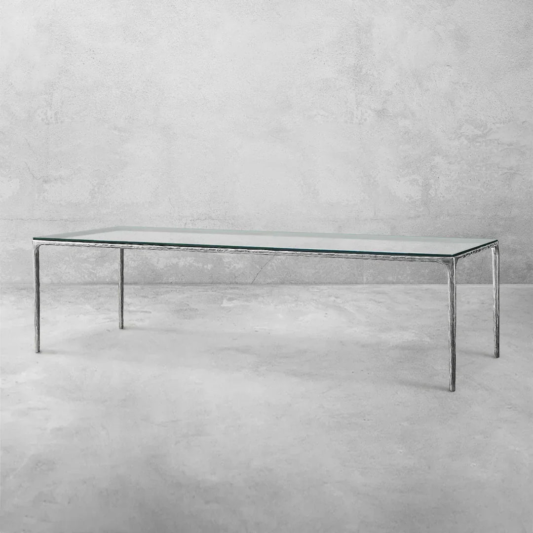 Thomson Glass Rectangular Dining Table