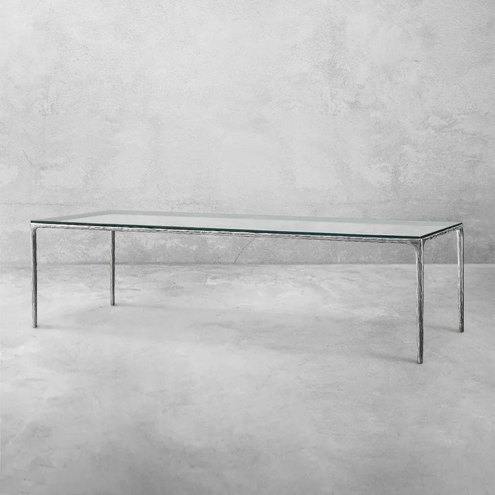 Thomson Glass Rectangular Dining Table