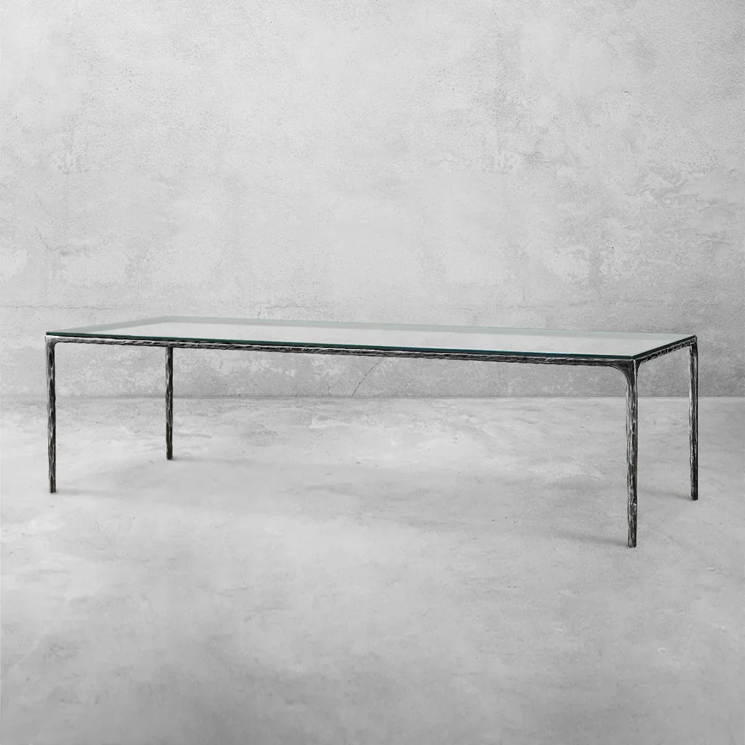 Thomson Glass Rectangular Dining Table