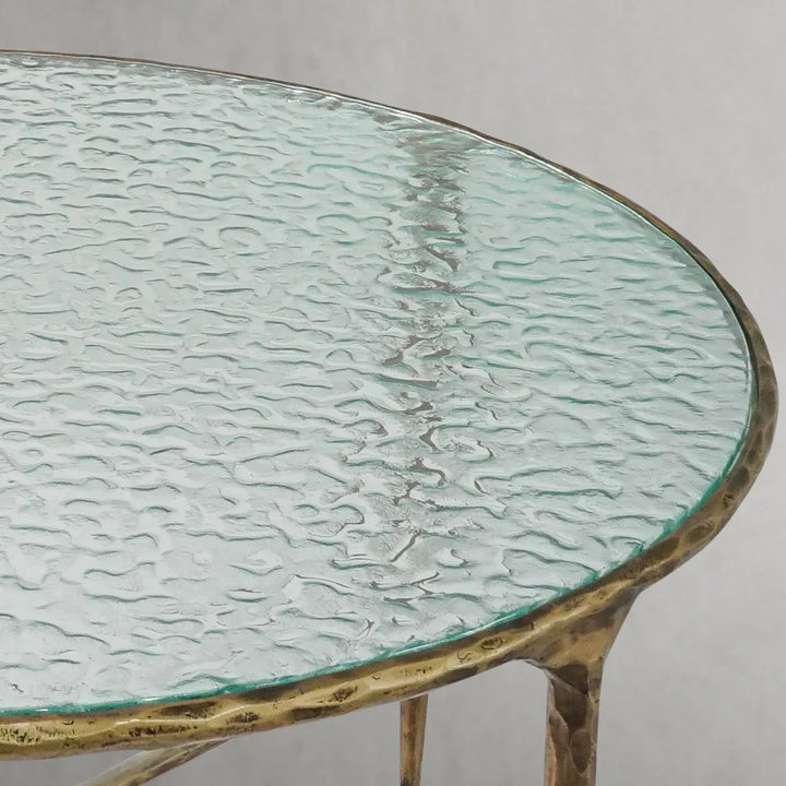 Thomson Glass Round Coffee Table