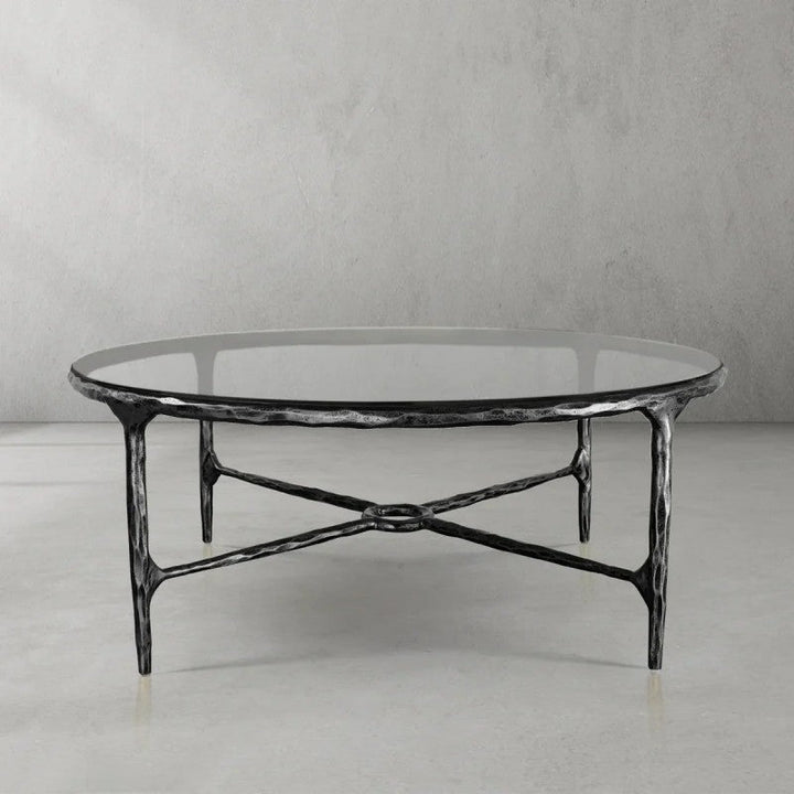 Thomson Glass Round Coffee Table