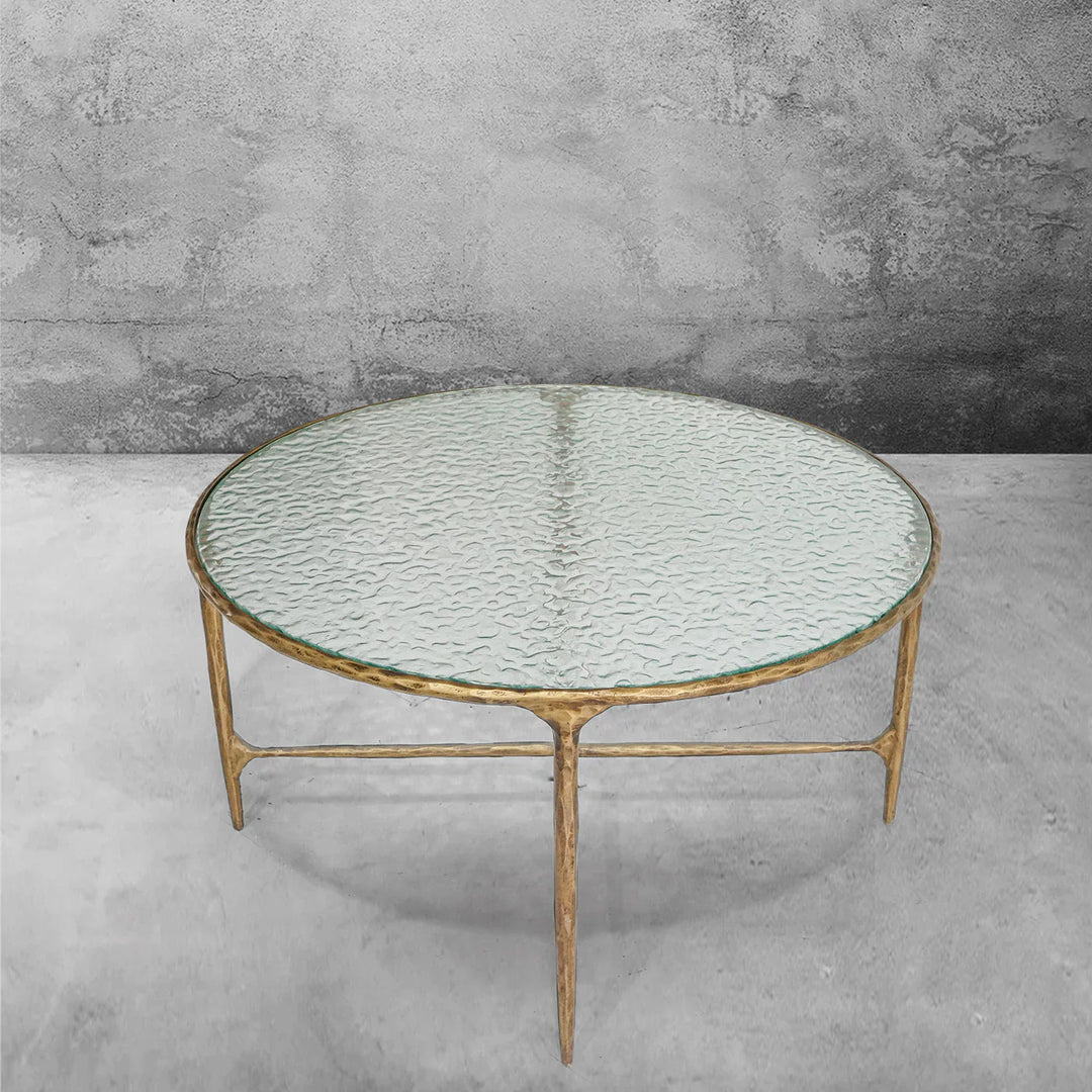 Thomson Glass Round Coffee Table