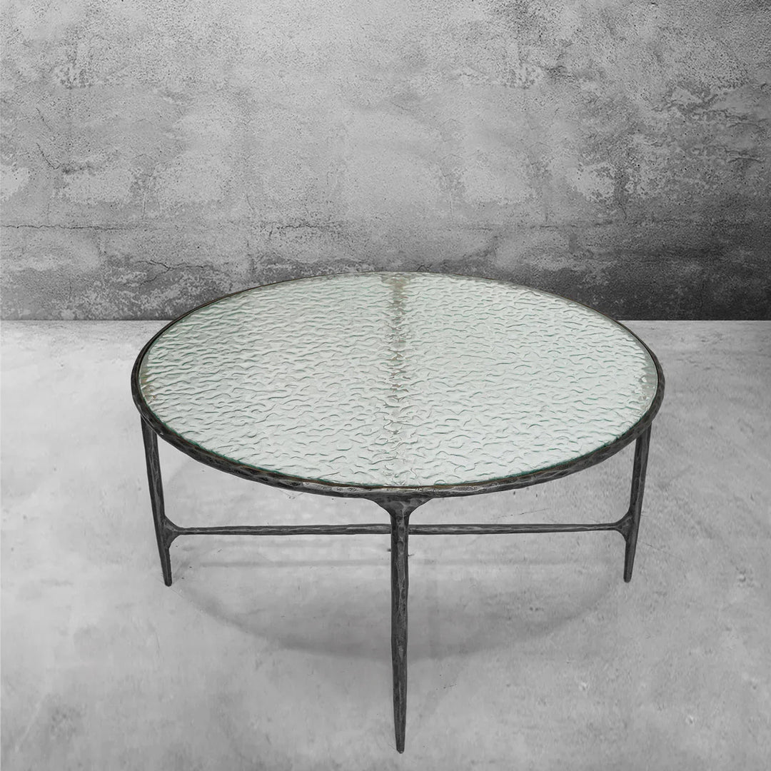 Thomson Glass Round Coffee Table