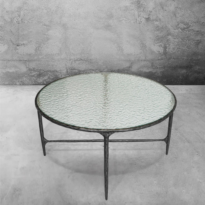Thomson Glass Round Coffee Table