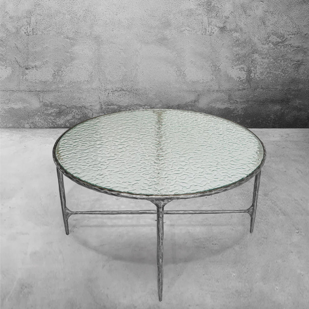 Thomson Glass Round Coffee Table