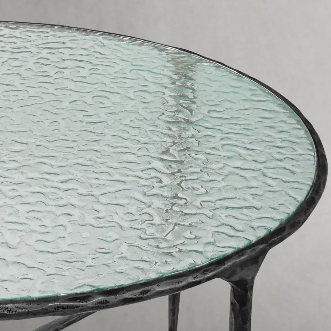 Thomson Glass Round Coffee Table