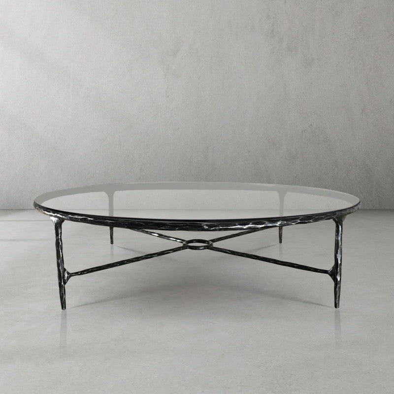 Thomson Glass Round Coffee Table