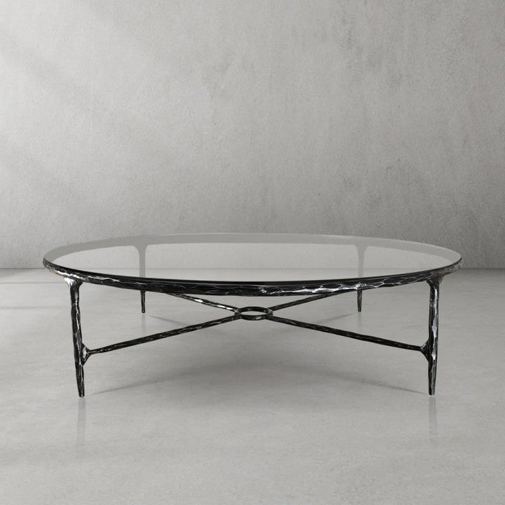 Thomson Glass Round Coffee Table