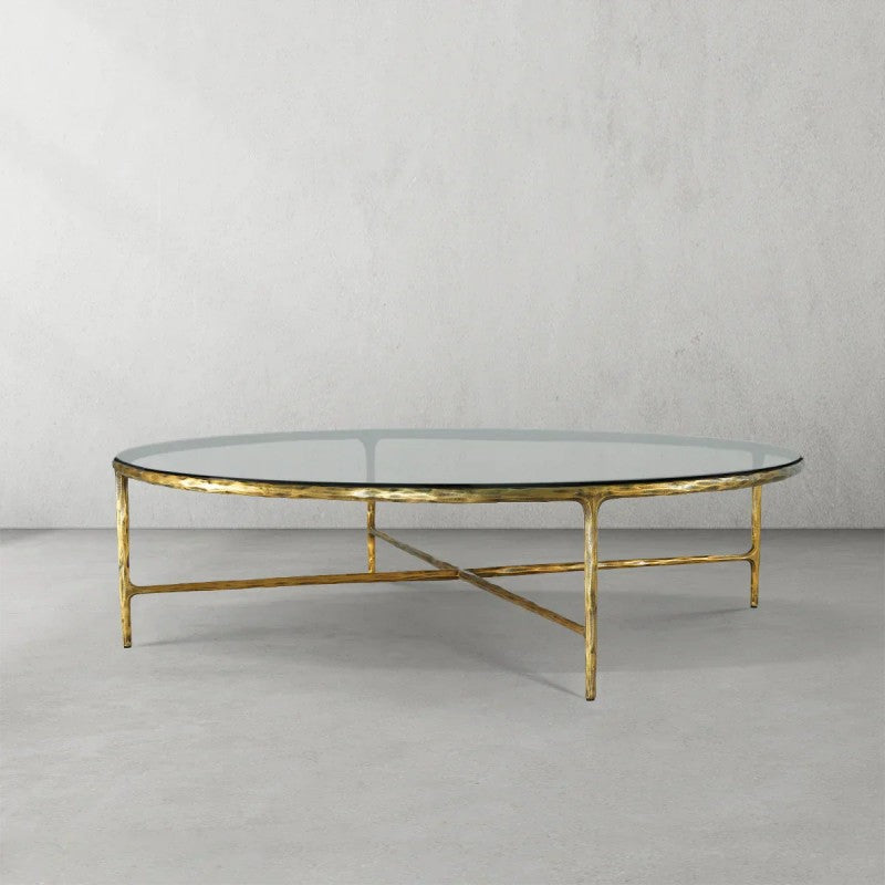 Thomson Glass Round Coffee Table