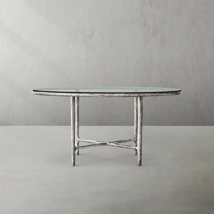 Thomson Glass Round Dining Table