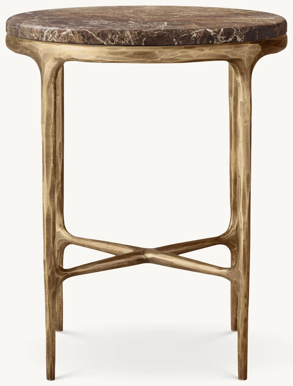Thomson Marble Round Bedside Table