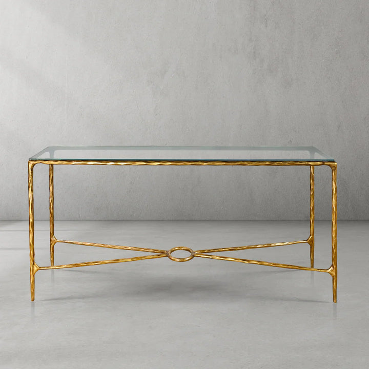 Thomson Rectangle Glass Console Table 60" 72"