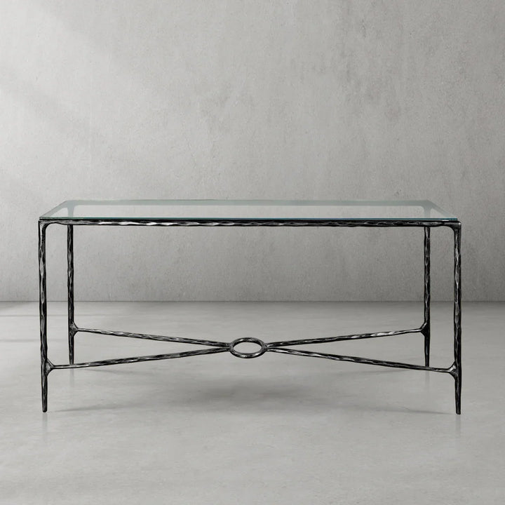 Thomson Rectangle Glass Console Table 60" 72"