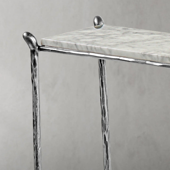 Thomson Rectangle Horn Marble Console Table