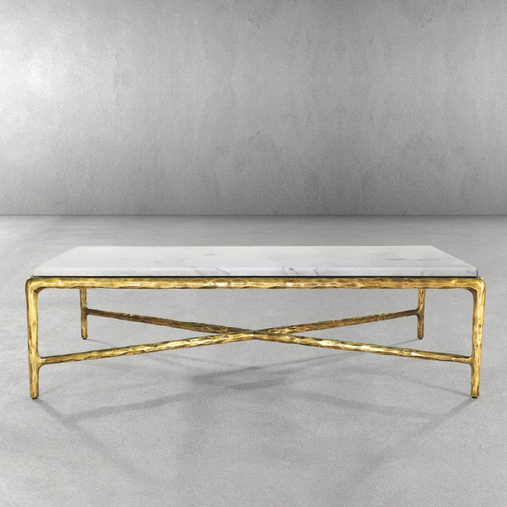 Thomson Rectangle Marble Coffee Table