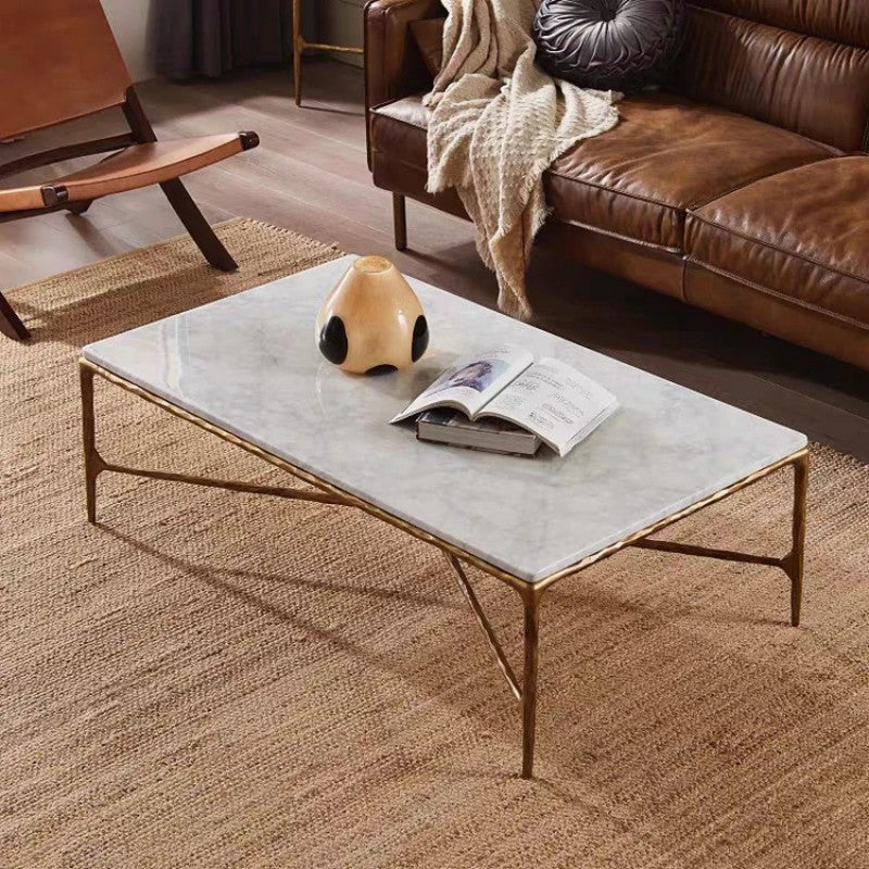 Thomson Rectangle Marble Coffee Table