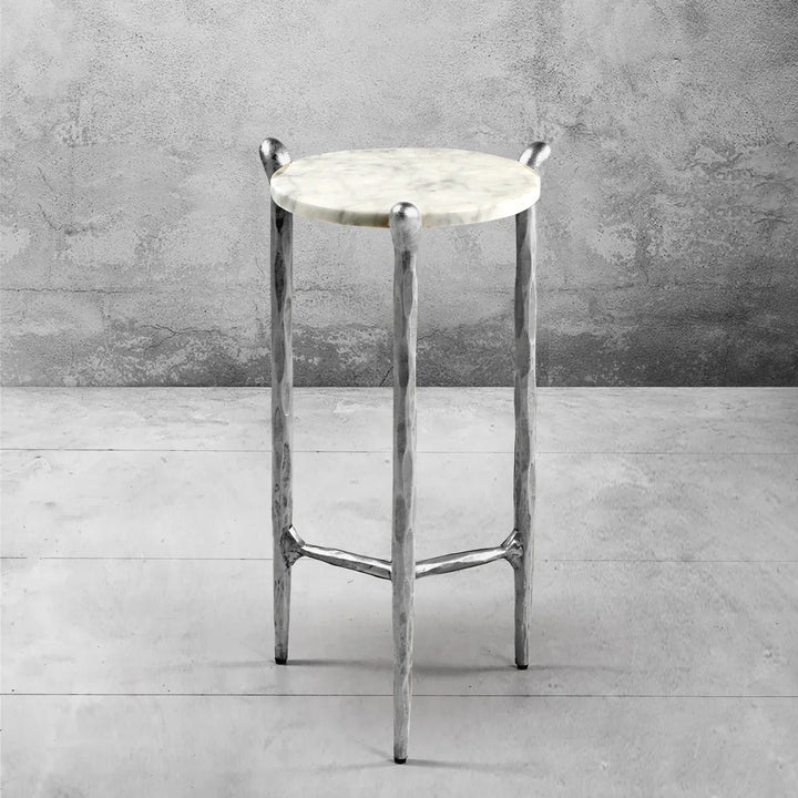 Thomson Round Horn Marble Coffee Table & Side Table