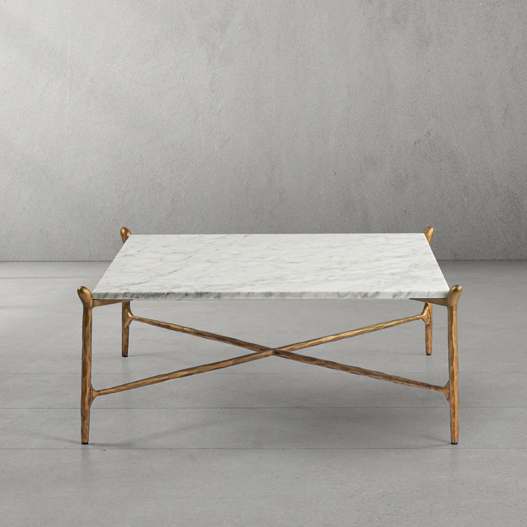 Thomson Square Horn Marble Coffee Table