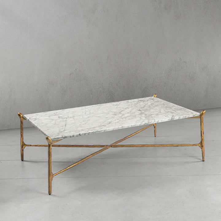 Thomson Square Horn Marble Coffee Table