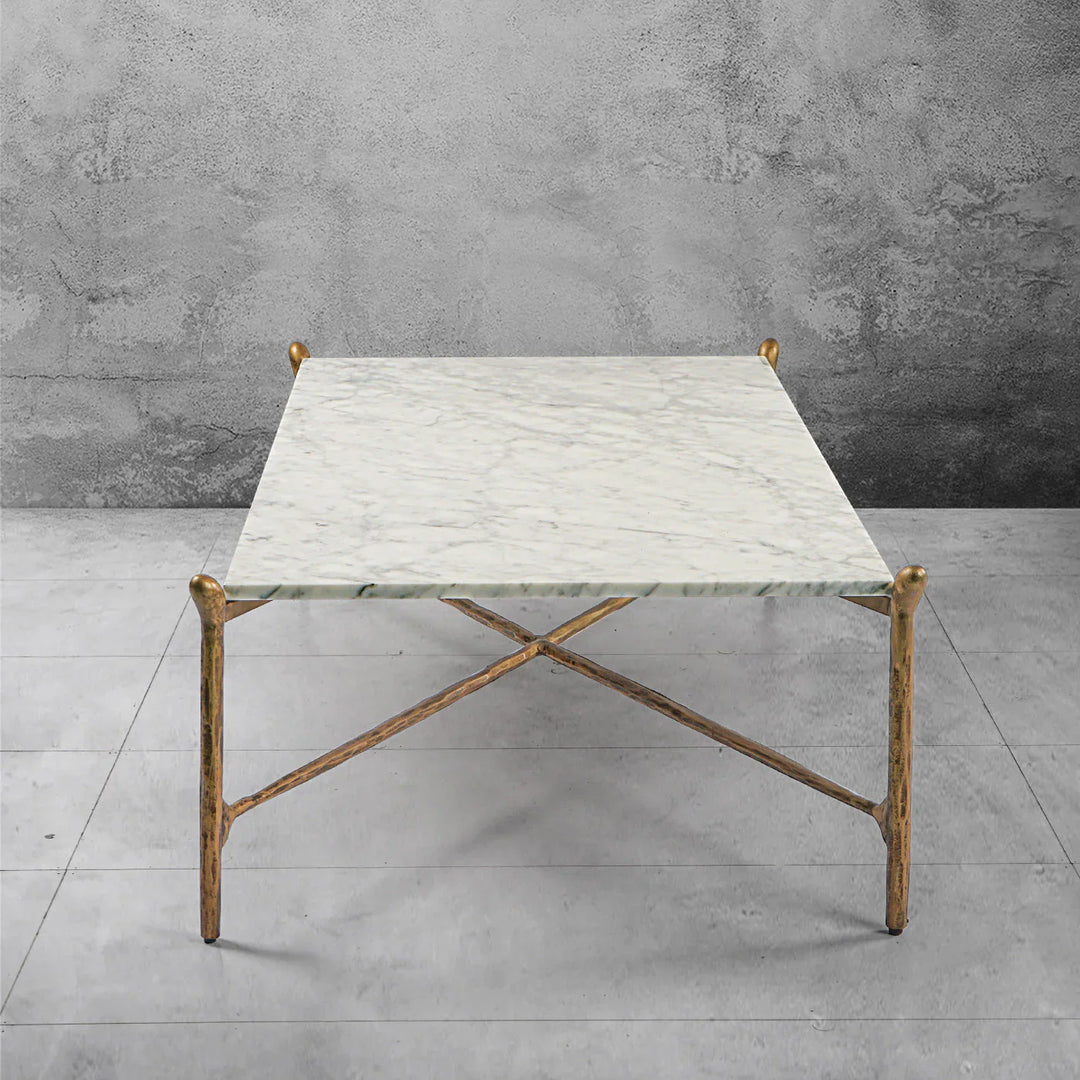 Thomson Square Horn Marble Coffee Table