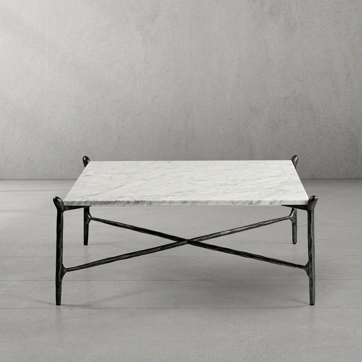 Thomson Square Horn Marble Coffee Table
