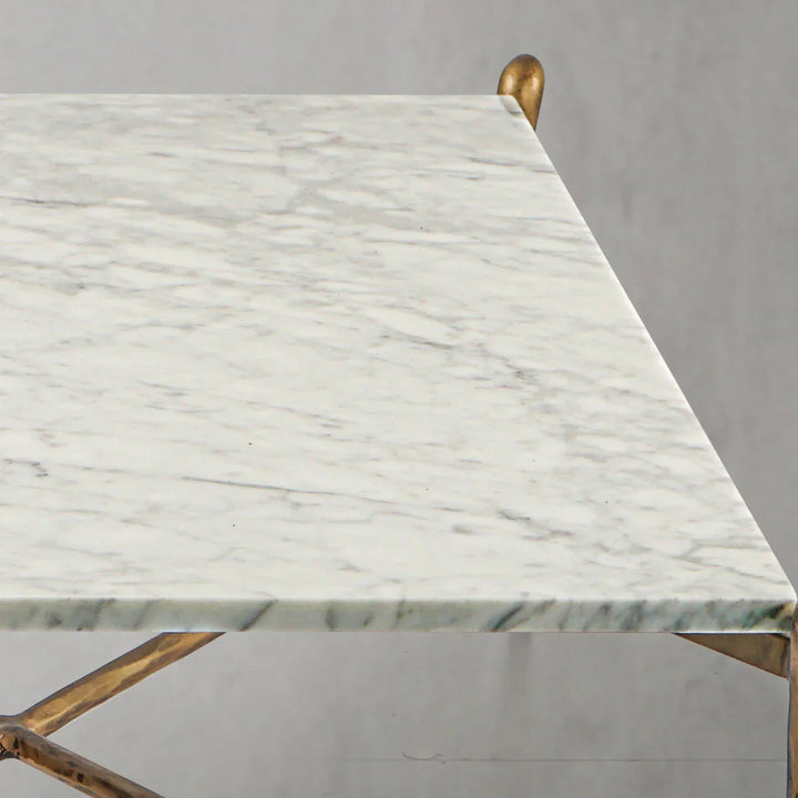 Thomson Square Horn Marble Coffee Table
