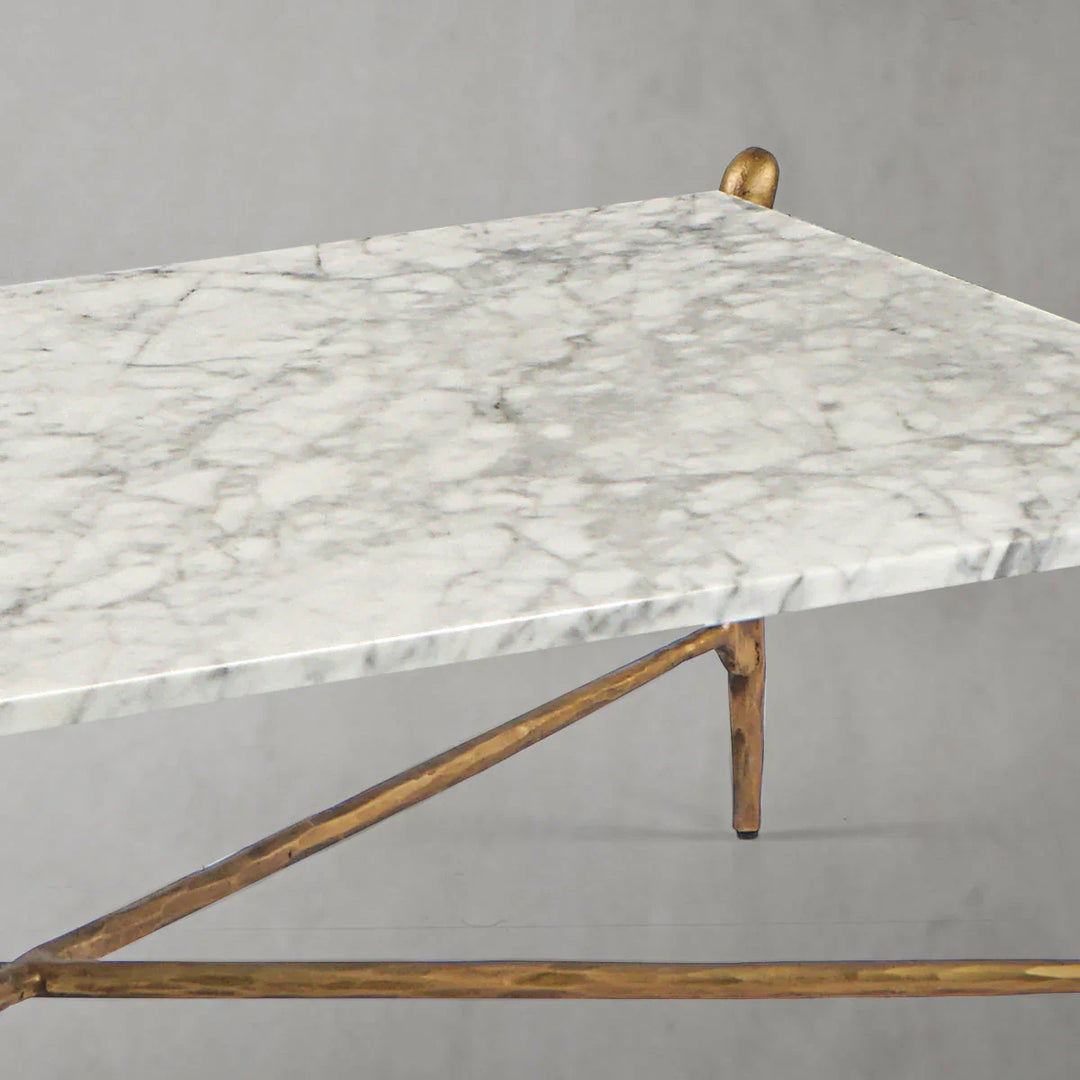 Thomson Square Horn Marble Coffee Table