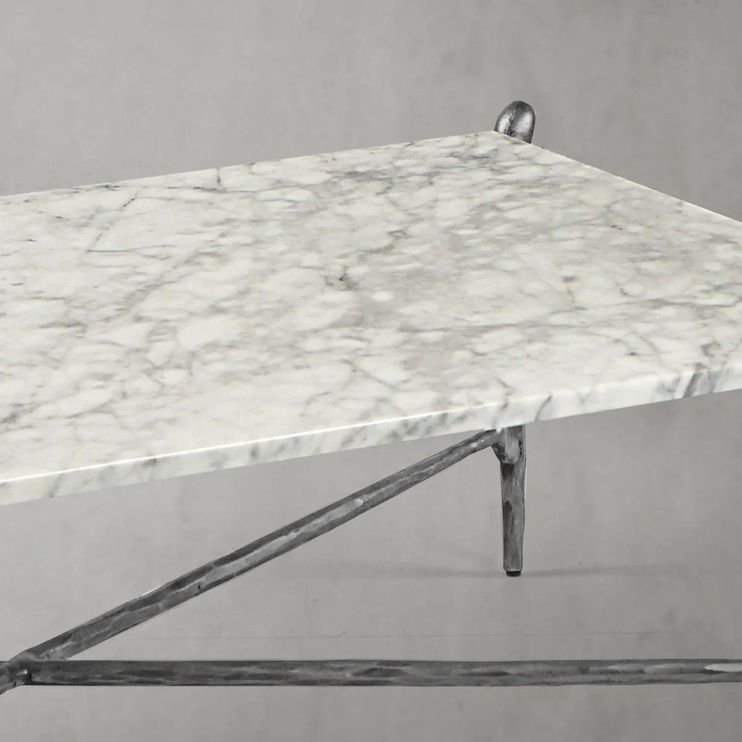 Thomson Square Horn Marble Coffee Table
