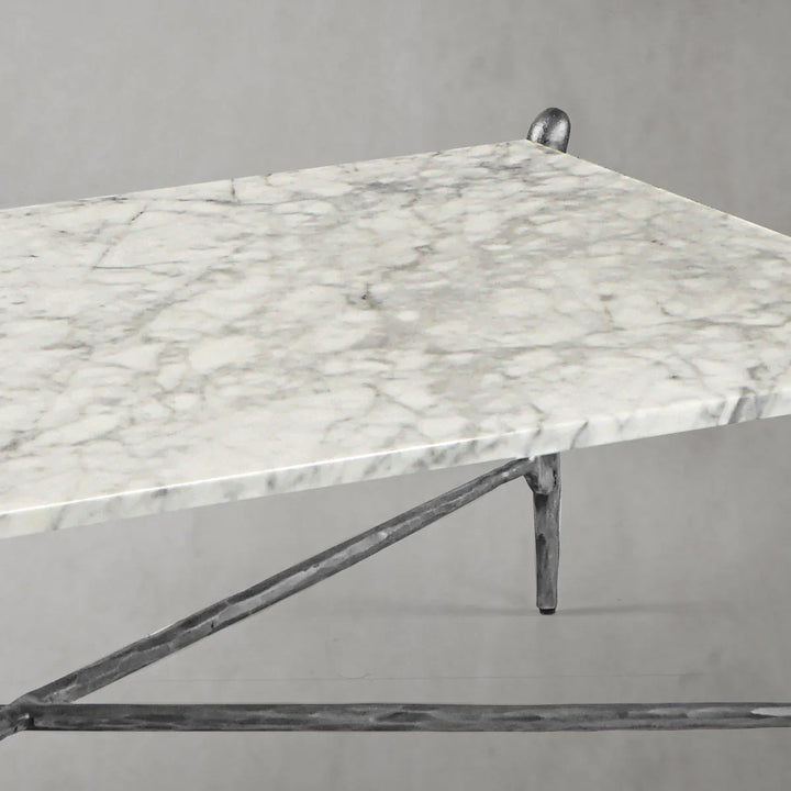 Thomson Square Horn Marble Coffee Table