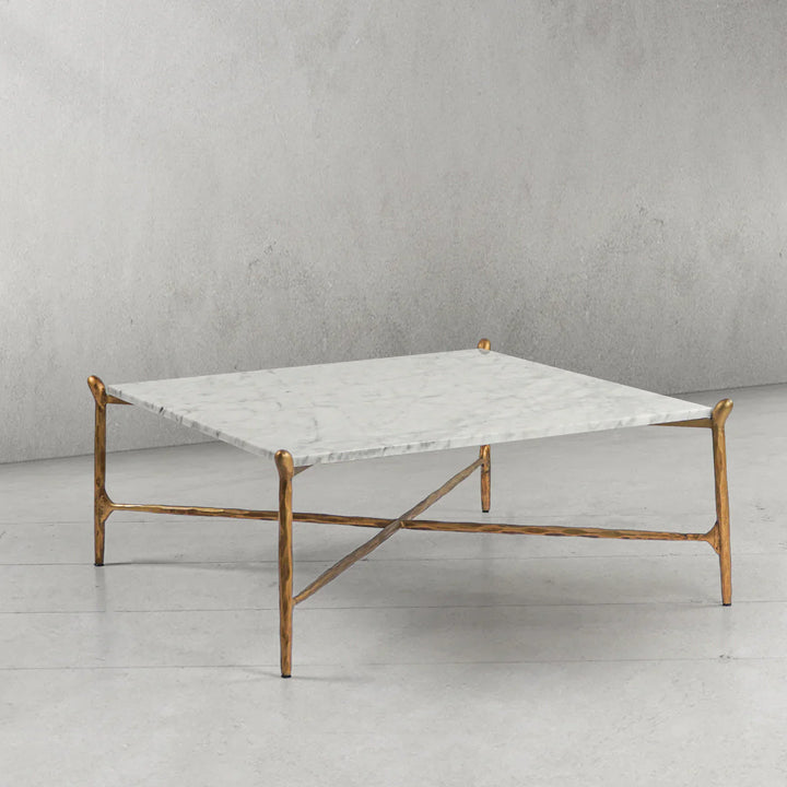 Thomson Square Horn Marble Coffee Table