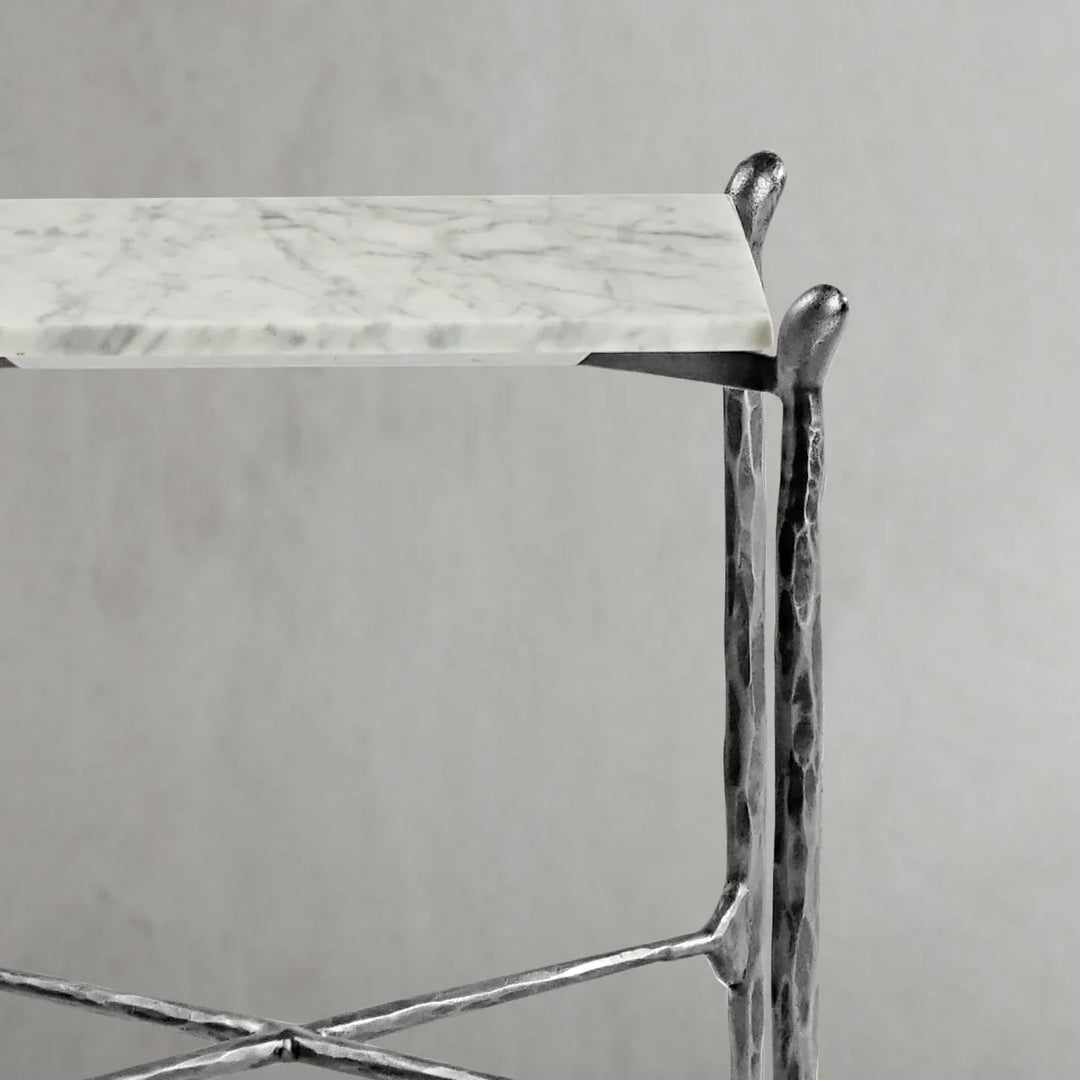 Thomson Square Marble Side Table
