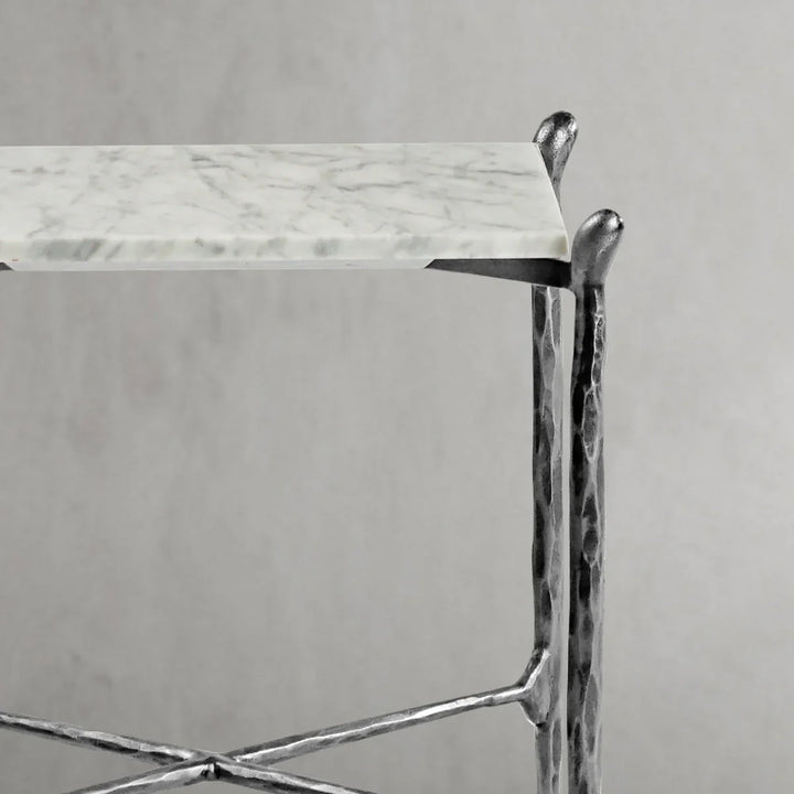 Thomson Square Marble Side Table