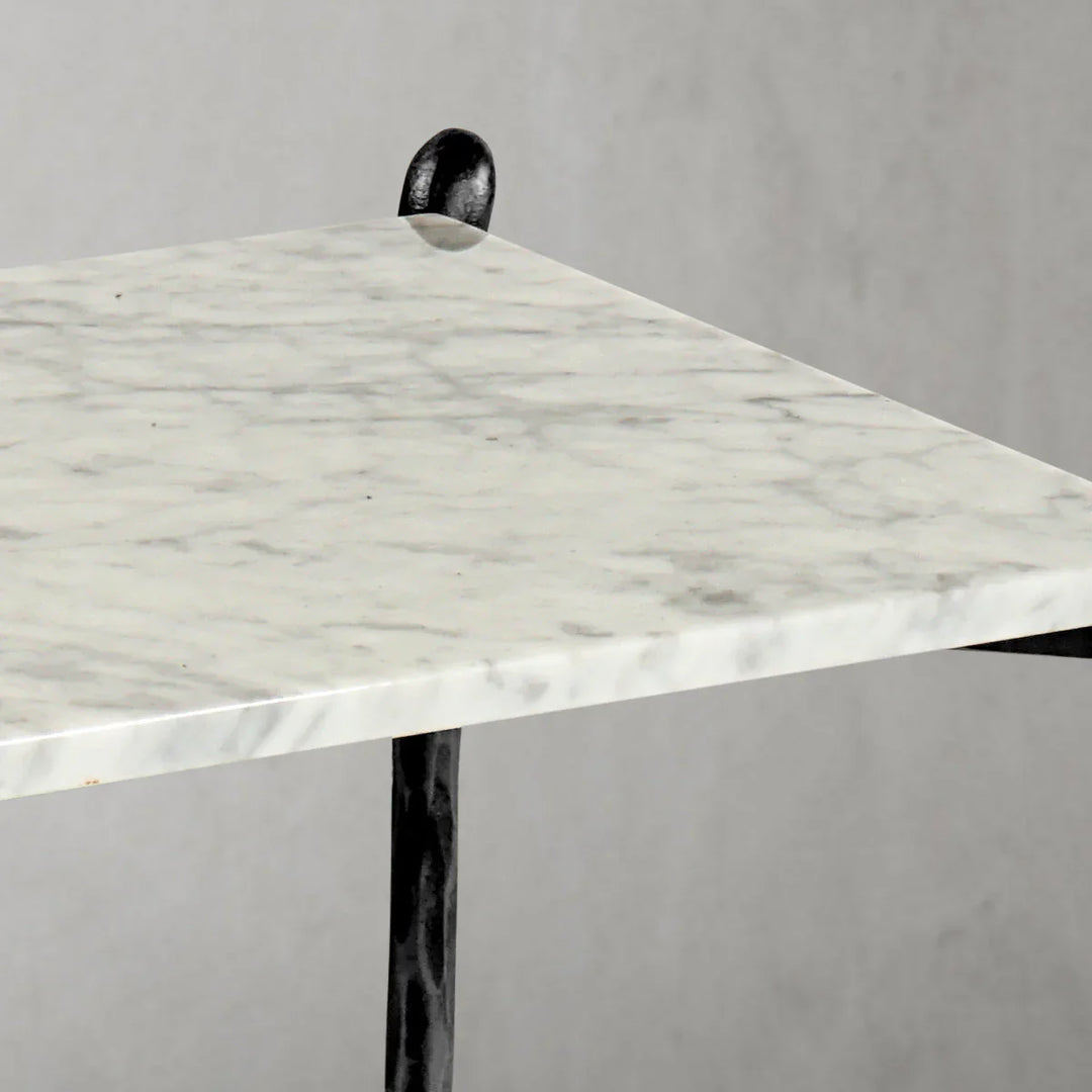 Thomson Square Marble Side Table
