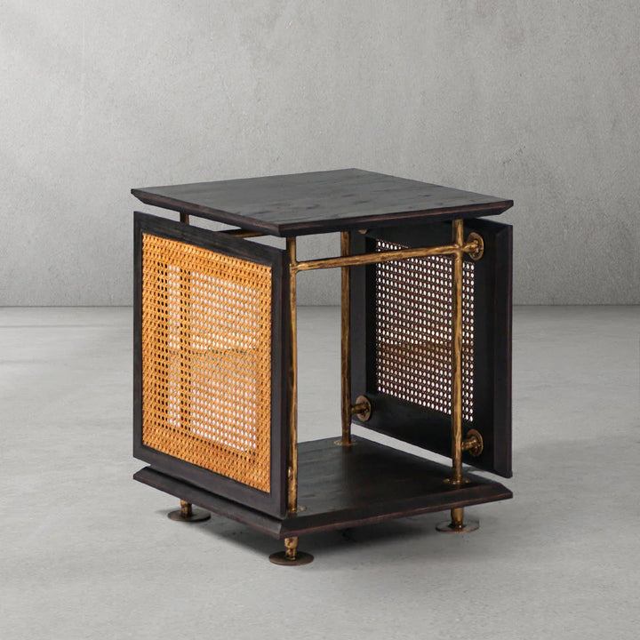 Thomson Woven Rattan Side Table