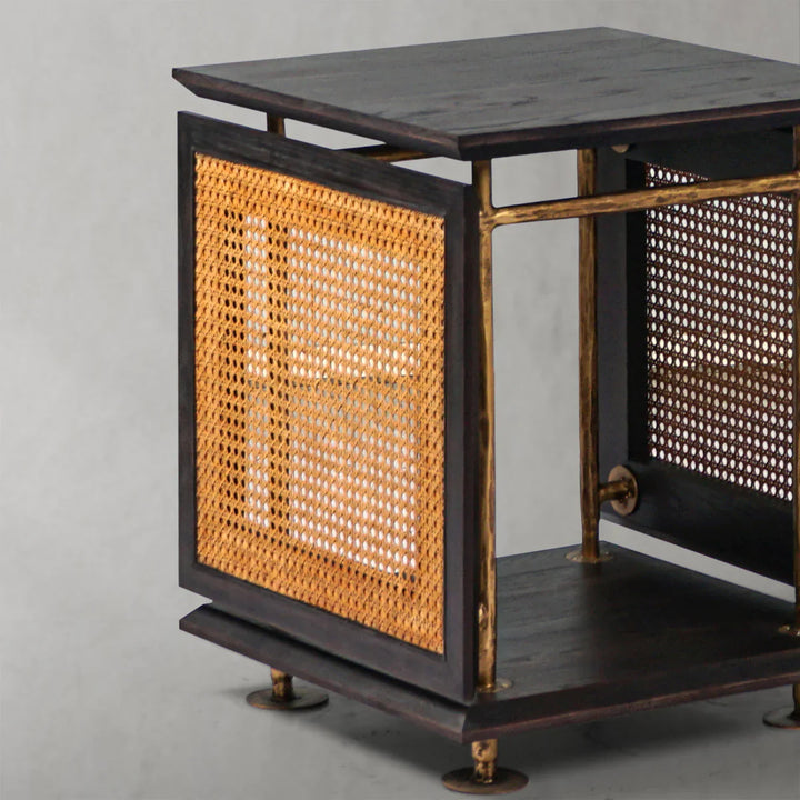 Thomson Woven Rattan Side Table
