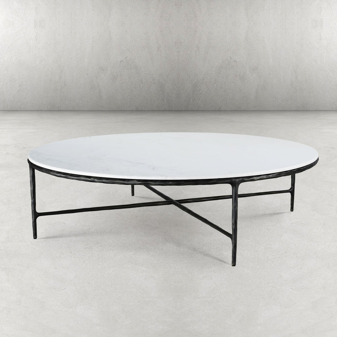 Thomson Marble Round Coffee Table 55"D