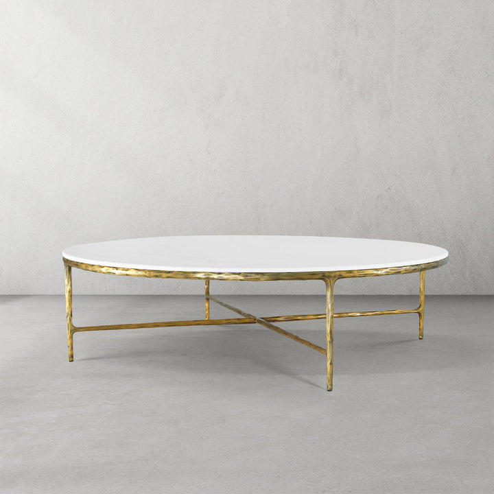 Thomson Marble Round Coffee Table 55"D
