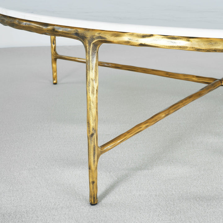 Thomson Marble Round Coffee Table 55"D