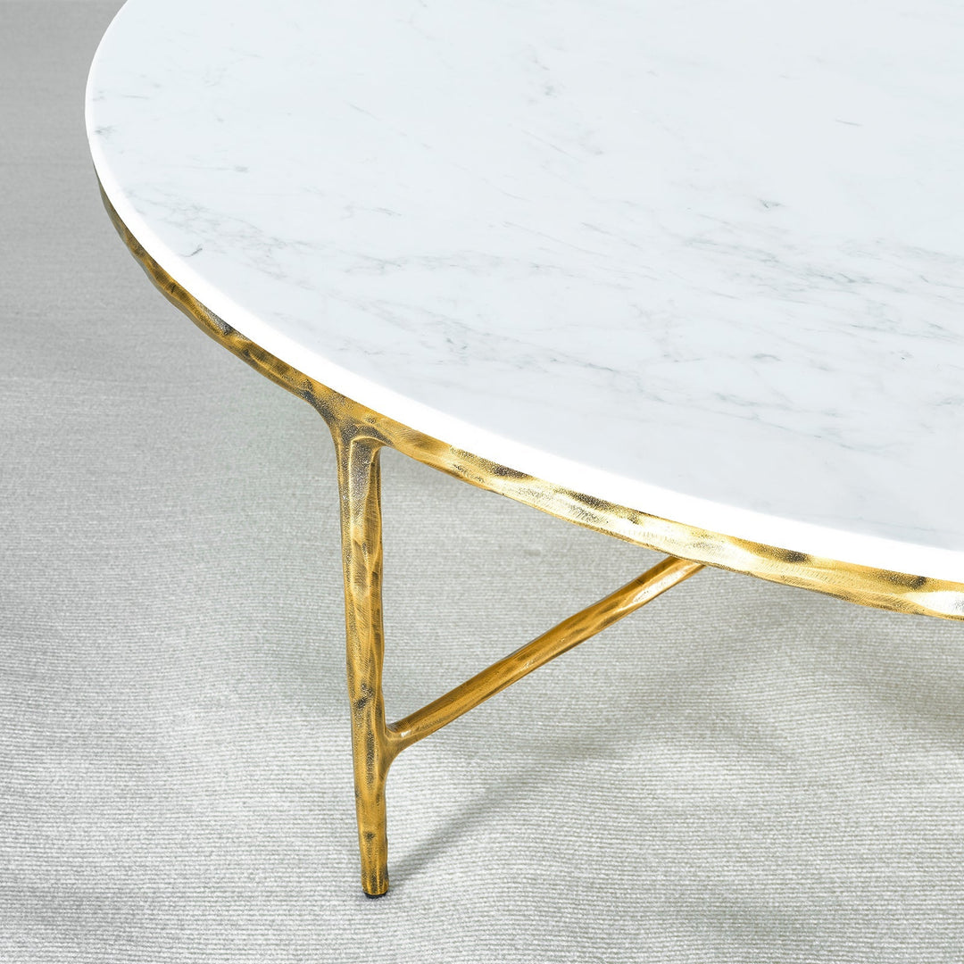 Thomson Marble Round Coffee Table 55"D
