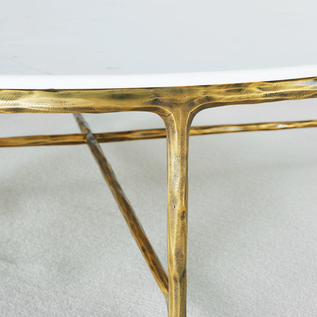 Thomson Marble Round Coffee Table 55"D