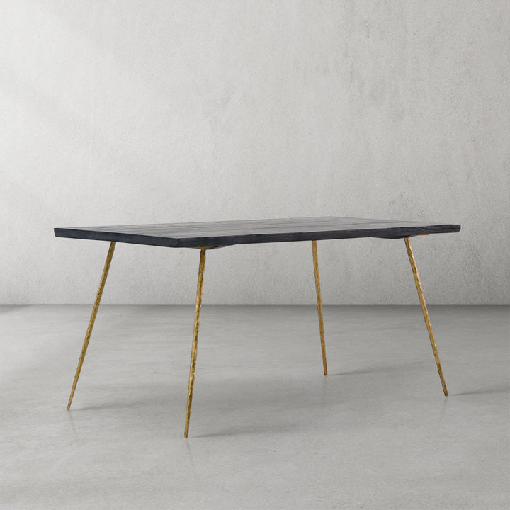 Thomson Vintage Style Metal Frame Dining Table