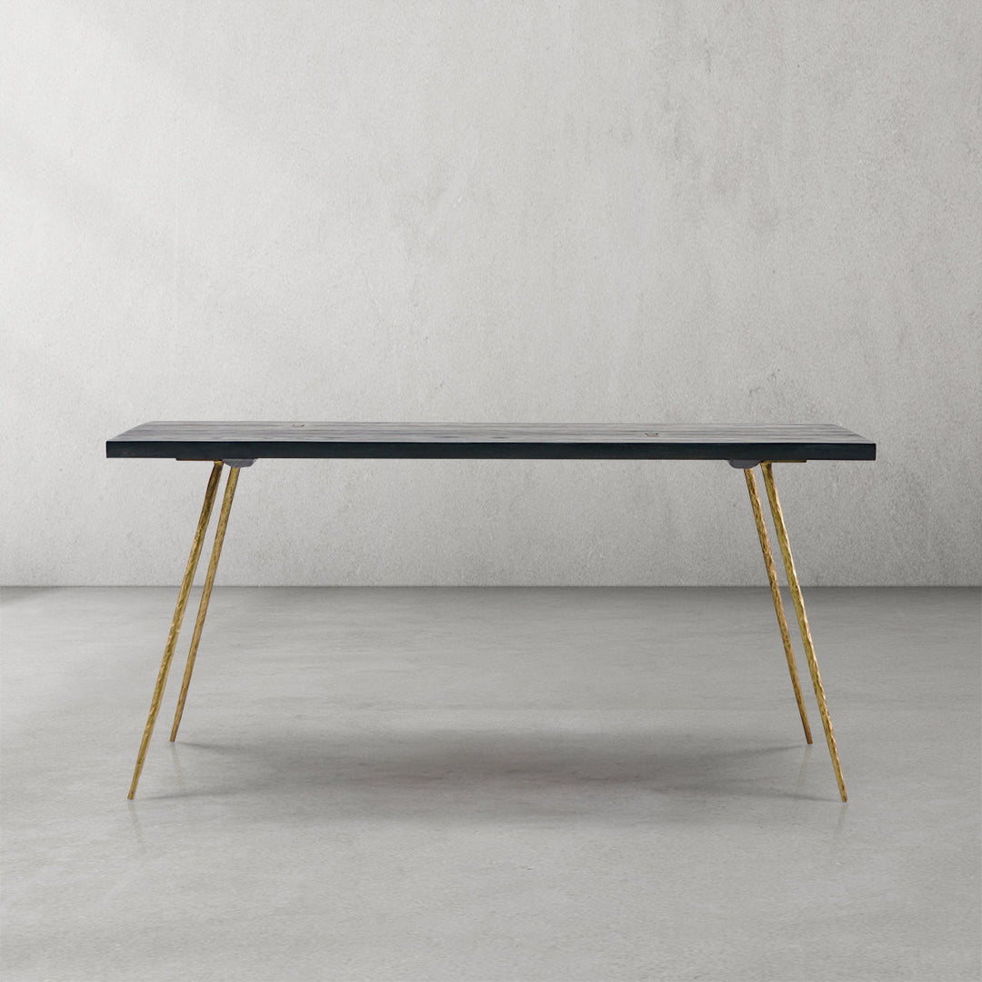 Thomson Vintage Style Metal Frame Dining Table