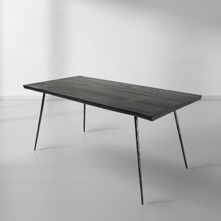 Thomson Vintage Style Metal Frame Dining Table