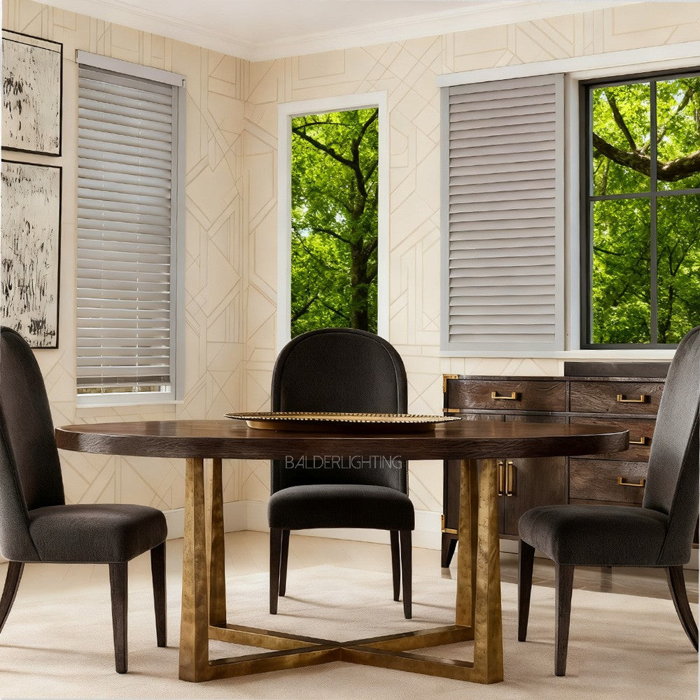 Trace Round Dining Table