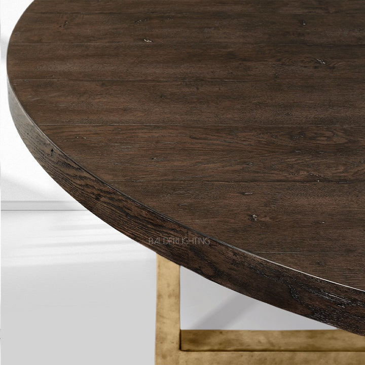 Trace Round Dining Table