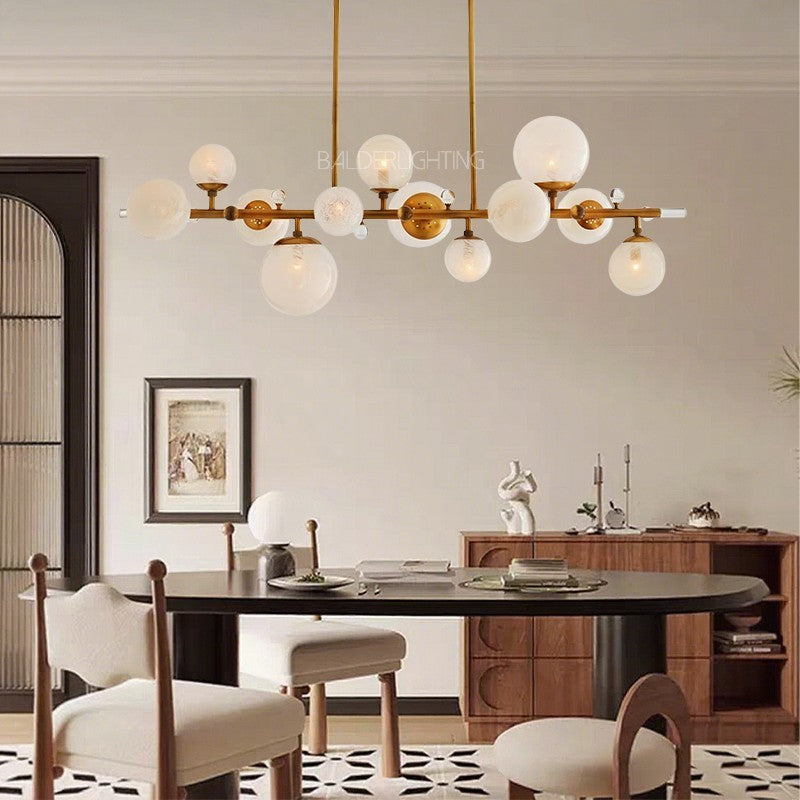 Trosa Linear Chandelier 56"