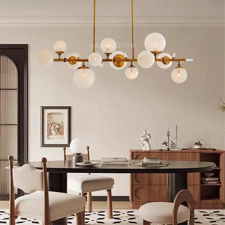 Trosa Linear Chandelier 56"