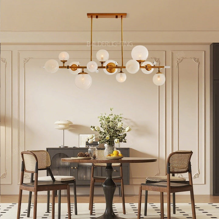 Trosa Linear Chandelier 56"