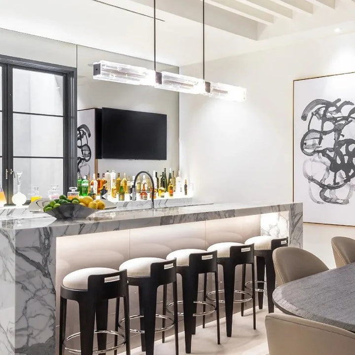 Varte Glass Linear Chandelier